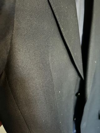 Americana azul hombre