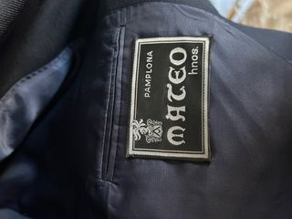 Americana azul hombre