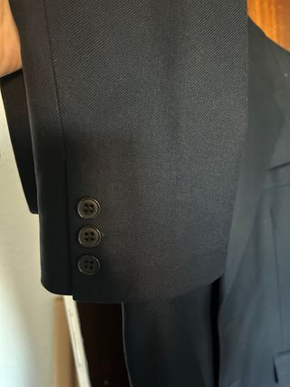 Americana azul hombre