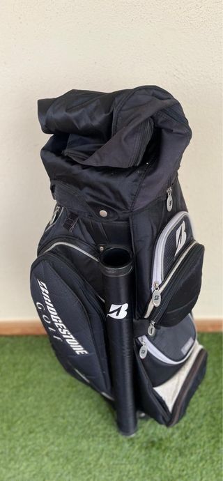 Bolsa de Golf Bridgestone Negra y Blanca