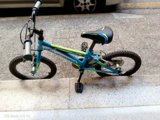 Bicicleta Infantil California Azul