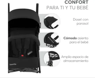 KikkaBoo BEETLE silla de paseo
