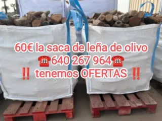 leña de olivo