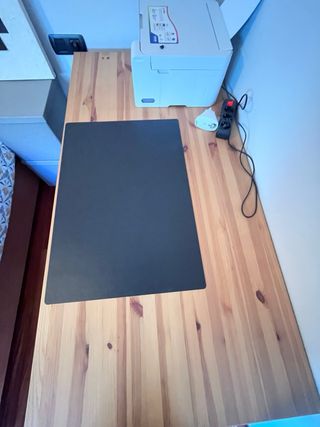 Escritorio Ikea Hemnes Negro/Madera