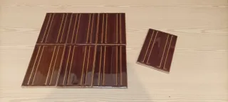 Azulejos vintage color miel