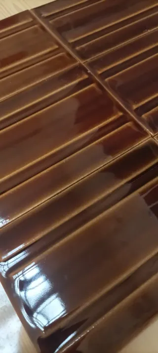 Azulejos vintage color miel