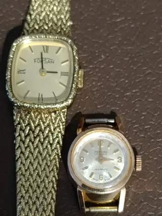 Lote Relojes 2 Mecánicos + 1 quarzo vintage