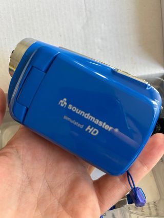Videocámara Infantil Soundmaster Azul