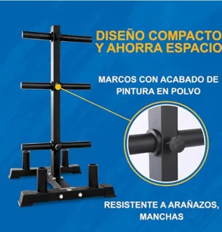 Soporte para discos de pesas
