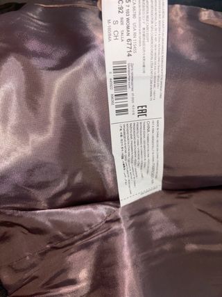 Chaqueta de cuero gris