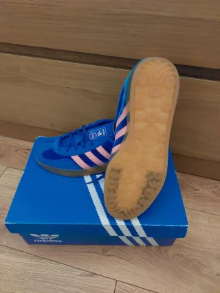 Adidas Gazelle Azul y Rosa