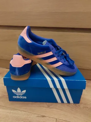 Adidas Gazelle Azul y Rosa