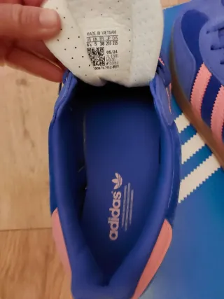 Adidas Gazelle Azul y Rosa