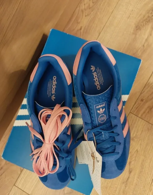 Adidas Gazelle Azul y Rosa