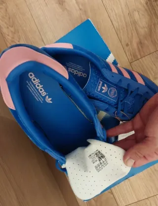 Adidas Gazelle Azul y Rosa