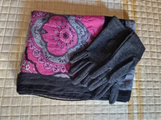 Pashmina e guanti