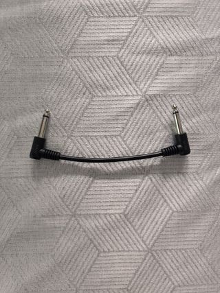 Cable patch para pedales - Jack 6,35 mm (nuevo)