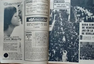 Antigua revista Sábado Grafico febrero 1963