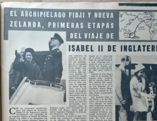 Antigua revista Sábado Grafico febrero 1963