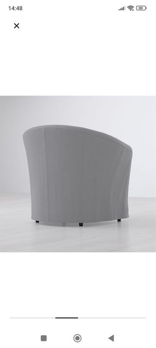 Sillón Tullsta Nordvalla Gris