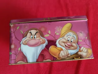 Scatola di latta I Sette Nani Disney