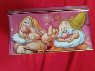 Scatola di latta I Sette Nani Disney