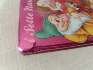 Scatola di latta I Sette Nani Disney