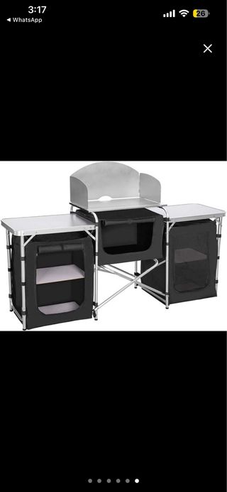 Mesa de camping plegable BAKAT