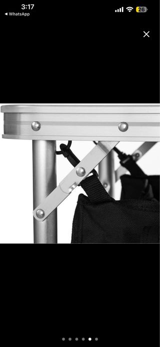 Mesa de camping plegable BAKAT