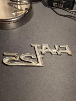 Stemma Scritta Logo FIAT 125 Vintage