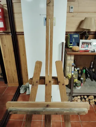 Atril de madera para pintar