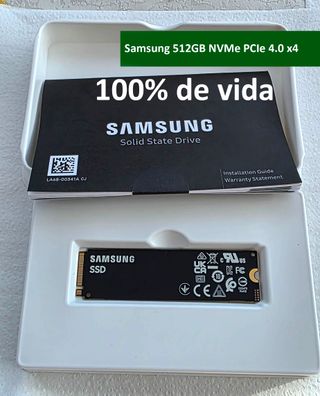 SSD Samsung 512GB NVMe PCIe 4.0 x4
