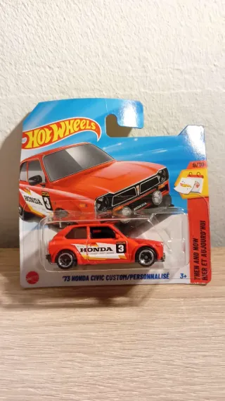 Hot Wheels '73 Honda Civic Custom/Personnalisé
