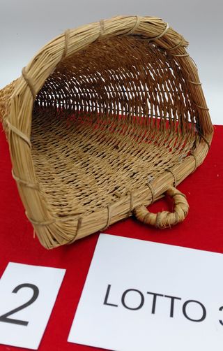 Gerla in vimini intrecciato