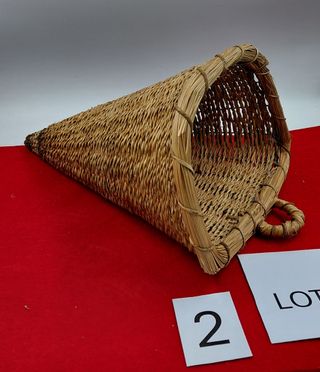 Gerla in vimini intrecciato