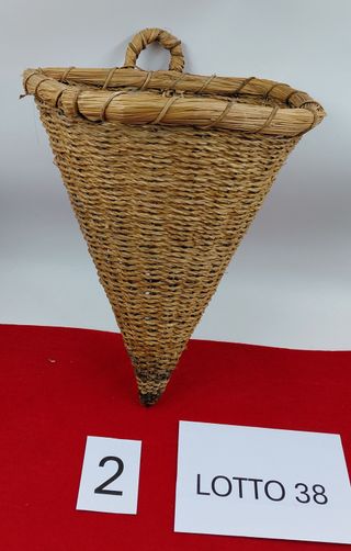 Gerla in vimini intrecciato