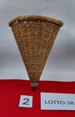 Gerla in vimini intrecciato