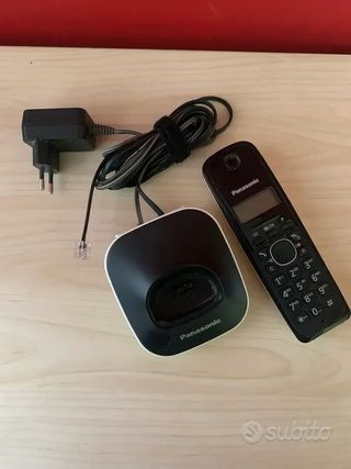 Telefono Cordless Panasonic Nero