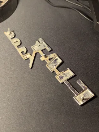 Stemma Scritta Logo FIAT 1100 Vintage