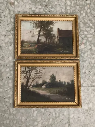 Quadri antichi paesaggi