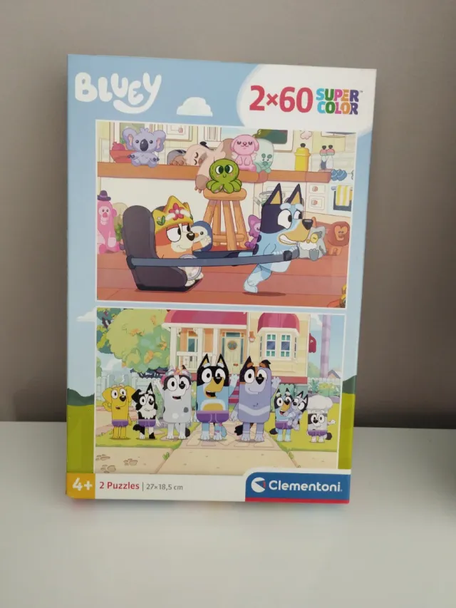 Puzzle Bluey 2x60 piezas Clementoni