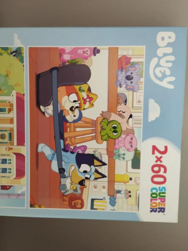 Puzzle Bluey 2x60 piezas Clementoni
