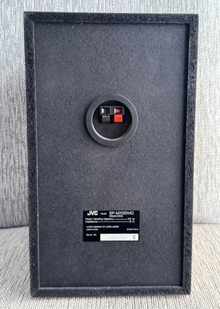 Pareja Altavoces JVC Madera y Gris