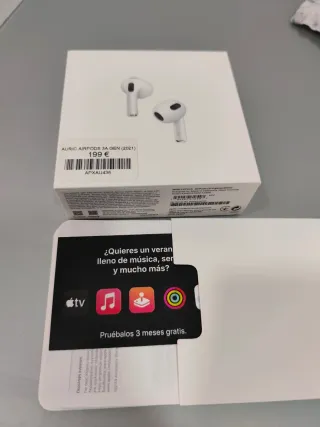 Airpods 3ª Gen (2021) Apple Blancos