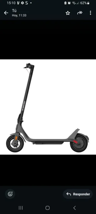 Patinete Xiaomi homologado DGTcomprado hace 5 mese