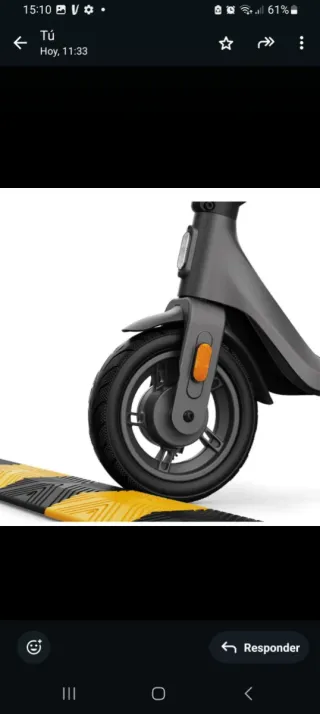 Patinete Xiaomi homologado DGTcomprado hace 5 mese