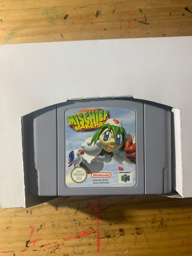 Mischief Makers N64 con scatola e manuali