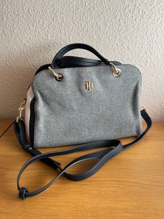 Bolso Tommy Hilfiger Gris
