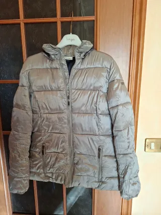 Giacca Ellesse dorata con cappuccio taglia S