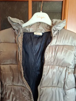 Giacca Ellesse dorata con cappuccio taglia S